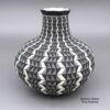Paula Estevan, zzac3a280m1, Black and white jar with a geometric design