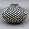 Paula Estevan, zzac3a281m1, Black and white jar with a geometric design - Image 2