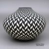 Paula Estevan, zzac3a281m2, Black-on-white jar with a geometric design - Image 2