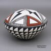 Cletus Victorino, zzac3b071, Seed pot with a geometric design - Image 2