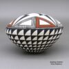 Cletus Victorino, zzac3b071, Seed pot with a geometric design - Image 3