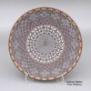 Rebecca Lucario, zzac3b130, Plate with fine line and geometric design