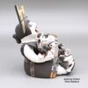 Marilyn Ray, zzac3b509, Storyteller figure with four children - Image 2