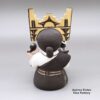 Marilyn Ray, zzac3b509, Storyteller figure with four children - Image 3