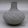 Paula Estevan, zzac3c082m2, Black and white jar with a geometric design - Image 2