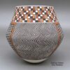 Frederica Antonio, zzac3c110, Jar with geometric design - Image 4