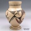 Cesar Bugarini, zzcg1l300m5, Polychrome jar with a geometric design - Image 3