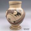 Cesar Bugarini, zzcg1l300m5, Polychrome jar with a geometric design - Image 4
