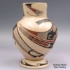 Cesar Bugarini, zzcg1l300m8, Polychrome jar with geometric design and matching stand - Image 3