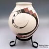 Roberto Almeraz, zzcg2d150, Polychrome jar with a sickle and geometric design