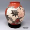 Octavio Silveira, zzcg2f332m1, Polychrome jar with dragonfly, flower and leaf design - Image 2
