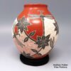 Octavio Silveira, zzcg2f332m1, Polychrome jar with dragonfly, flower and leaf design - Image 3