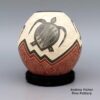 Octavio Silveira, zzcg2f334m3: Polychrome jar with sea turtle and geometric design - Image 2
