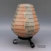 Luz Elva Gutierrez, zzcg2j298, Pentagonal polychrome jar with a cuadrillos and geometric design - Image 3