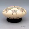 Oscar Ramirez, zzcg2j303m10, Polychrome seed pot with butterfly and geometric design - Image 2