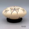 Oscar Ramirez, zzcg2j303m10, Polychrome seed pot with butterfly and geometric design - Image 3