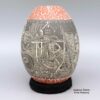 Hector Javier Martinez, zzcg2j313m10: Polychrome jar with sgraffito Night of the Dead design - Image 2