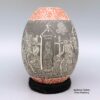Hector Javier Martinez, zzcg2j313m10: Polychrome jar with sgraffito Night of the Dead design - Image 3