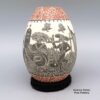 Hector Javier Martinez, zzcg2j313m6: Polychrome jar with sgraffito Day of the Dead design - Image 3