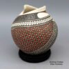 Mirna Hernandez, zzcg2j319m1: Polychrome jar with geometric design