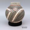 Mirna Hernandez, zzcg2j319m2, Polychrome jar with geometric design - Image 3