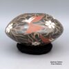 Elicena Cota, zzcg2j320m3, Polychrome jar with hummingbird, flower and branch design - Image 2