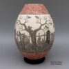 Hector Javier Martinez, zzcg2k282m7: Polychrome jar with sgraffito Day of the Dead design - Image 4