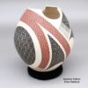 Elias Pena, zzcg3b100m2, Jar with cut opening and geometric design