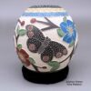 Melissa Tena, zzcg3b108m6, Polychrome jar with a sgraffito and painted butterfly, branch, flower, leaf, berry, and geometric design - Image 2
