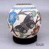 Melissa Tena, zzcg3b108m6, Polychrome jar with a sgraffito and painted butterfly, branch, flower, leaf, berry, and geometric design - Image 3