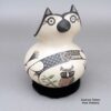 Angela Corona, zzcg3b113, Owl effigy with an owl, branch and geometric design