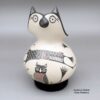 Angela Corona, zzcg3b114, Owl effigy with an owl, branch and geometric design