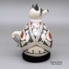 Gerardo Tena, zzcg3c213m6, Raccoon effigy jar with bird and geometric design - Image 2