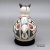 Gerardo Tena, zzcg3c213m6, Raccoon effigy jar with bird and geometric design - Image 3