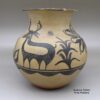 Unknown Cochiti Artist, zzco2m555, Jar with wildlife and nature design - Image 3
