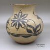 Unknown Cochiti Artist, zzco2m555, Jar with wildlife and nature design - Image 4