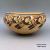 Jean Sahmie, zzho2h120: Polychrome bowl with geometric design and fire clouds - Image 2
