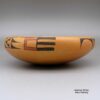 Lorna Lomakema, zzho2m520, Polychrome bowl with a bird and geometric design - Image 3