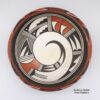 Marcia Rickey aka Flying Ant, zzho3a060, Polychrome bowl with bird element and geometric design