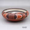 Marcia Rickey aka Flying Ant, zzho3a060, Polychrome bowl with bird element and geometric design - Image 2
