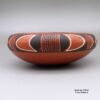 Marcia Rickey aka Flying Ant, zzho3a060, Polychrome bowl with bird element and geometric design - Image 3