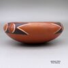 Marcia Rickey aka Flying Ant, zzho3a060, Polychrome bowl with bird element and geometric design - Image 4