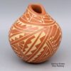 Carol Vigil, zzje2l195, Jar with sgraffito design