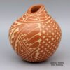 Carol Vigil, zzje2l195, Jar with sgraffito design - Image 4