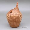 Wilma Baca Tosa, zzje2m143m1, Red jar with kiva step opening and geometric design - Image 2