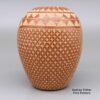 Wilma Baca Tosa, zzje2m143m2, Red jar with sgraffito feather ring and geometric design - Image 2