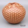 Carol Vigil, zzje2m231, Red bowl with sgraffito geometric design