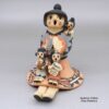 Chrislyn Fragua, zzje3a170m2, Polychrome storyteller with four children