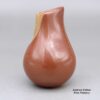 Dominique Toya, zzje3a190, Red jar with micaceous melon detail - Image 3