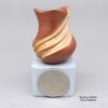 Dominique Toya, zzje3a191, Red jar with micaceous melon detail